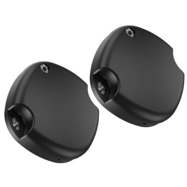 Imagem de Capa com suporte magnético compatível com AirTag, capa protetora de segurança oculta com suporte magnético forte para superfície de metal, carro, laptop, bicicleta, impermeável, antiperda, capa de PVC