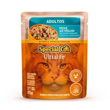 Imagem de Ração Úmida de Peixe 85g Special Cat