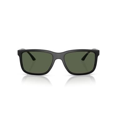 Imagem de Óculos de Sol Arnette Polarizado Headlight 0AN4359 29919A Tam 57 / Preto Fosco - Lentes Verde