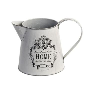 Imagem de Ioensy Vaso de Ferro Rústico em Metal para Flores, Ideal para Entrada, Sala de Estar E Casamentos.