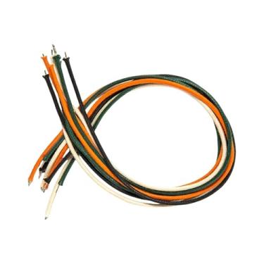 Imagem de Yunhgft Cabo de Conexão para Guitarra E Baixo Elétricos, Fio de Cobre Estanhado AWG22 Flexível com de Travamento Por Mola para Os Conectores de Saída.