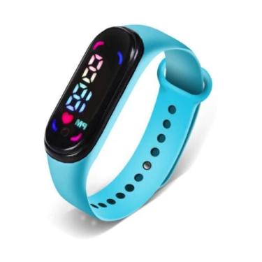 Imagem de Relógio Digital Esporte Bracelete Led Adulto Infantil Barato - D20