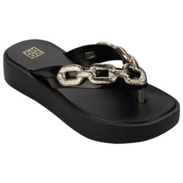 Imagem de Sandália Preto Chain | Zaxy-Feminino