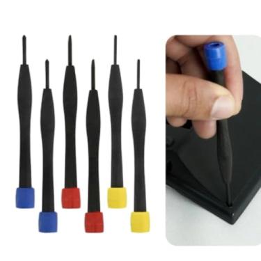 Imagem de Jogo de Chave Torx 6 Peças para Aparelhos Eletrônicos e Reparos em Geral