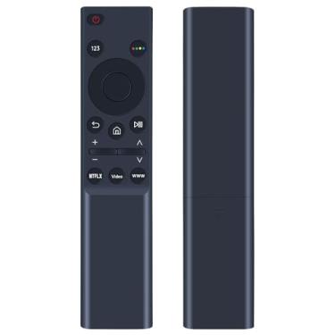 Imagem de Controle remoto de substituição BN59-01358D compatível com modelos Samsung AU7000 4K UHD Smart TV 2021 com botões Netflix PrimeVideo