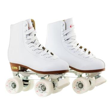 Imagem de CHICAGO Patins de luxo com forro de couro para mulheres e meninas, branco, 8