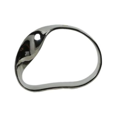 Imagem de XLWLLNJ Vaso de cerâmica para arranjos florais, moderno e decorativo, ideal para escritório, quarto, mesa de jantar e banheiro, 12.5 X 17.5 Cm