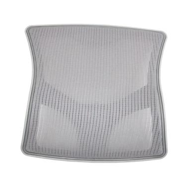 Imagem de kowaku Encosto de reposição para bicicleta ergométrica, almofada de encosto em malha respirável e larga para maior conforto, ideal para academia em casa, Cinza