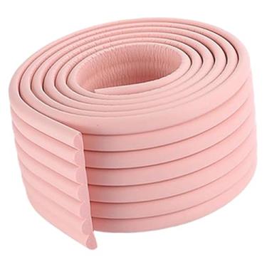 Imagem de Bothyi Protetor de Borda, Acabamento de Borda para Substituição de Degraus, Tapete de Escalada, Acabamento Premium para Nariz de Escada, Branco, 2M de, Rosa