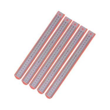 Imagem de Régua De Precisão De Aço Inoxidável Dupla Face De 15-30cm, Ferramenta 