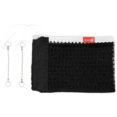Imagem de Sanung Rede de tênis de mesa, C-Y2, portátil, rede de malha espessa, resistente a impactos, rede de reposição para mesa de pingue-pongue para qualquer tamanho padrão, preta