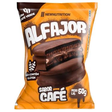 Imagem de Alfajor - 1 Unidade 50g Café - NewNutrition-Unissex