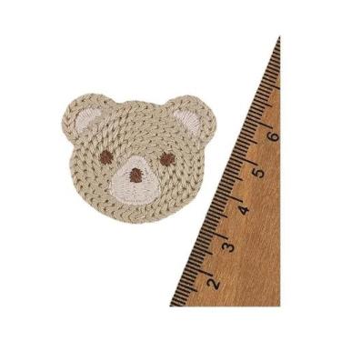 Imagem de Adesivos Bordados De Desenhos Animados Fofos 10 Peças Urso Coelho Gali