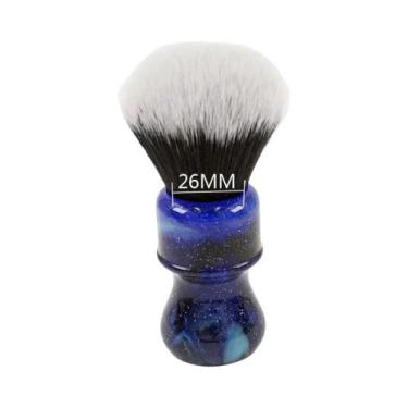 Imagem de Pincel De Barbear Profissional Masculino Yaqi Com Cabo De Resina E Cer