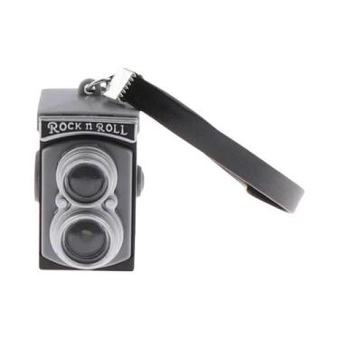 Imagem de 1pc casa de bonecas em miniatura câmera digital slr bonecas casa decor