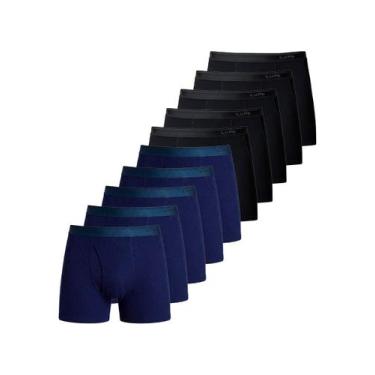 Imagem de Kit com 10 Cuecas Boxer Lupo com Abertura 660-003 Colorido, G