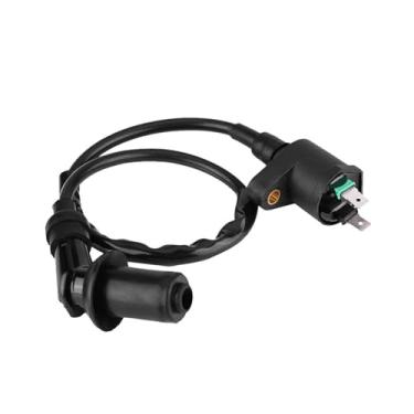 Imagem de Estink GY6 Bobina de Ignição, Conversor de Tensão de Alta Performance para Motor Material Durável para Moto Moto de Trilha Scooter Ciclomotor (BLACK)