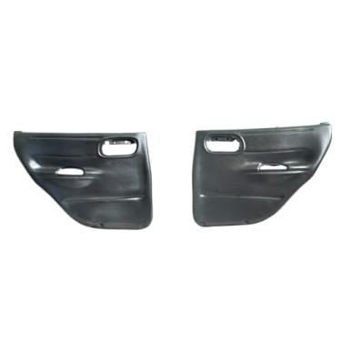 Imagem de Kit Forro Traseiro para Corsa Classic, Par de Revestimentos de Porta, Encaixe Preciso, Alta Durabilidade (ELETRICO, Preto)