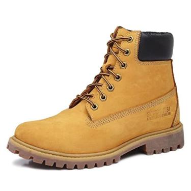 Imagem de Macboot Bota Militar Cano Alto Bronx Vidigal 02 Unissex Amarelo (Mostarda), 38