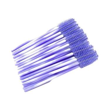 Imagem de Escova Descartável Para Máscara De Cílios E Sobrancelhas, 50/100 Peças