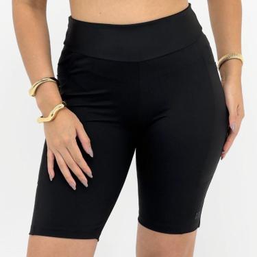 Imagem de Bermuda Rosa Bella Ciclista com Bolso Feminina-Feminino