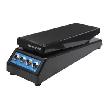 Imagem de Luwecf Pedal de Guitarra para Guitarra Elétrica, Acessórios para Pedal de Efeitos, Material PP Antiderrapante, Compacto E Portátil, Ideal para Profissionais, Volume