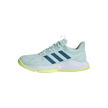 Imagem de adidas Court Flight feminino, Halo Mint/Amarelo, 35