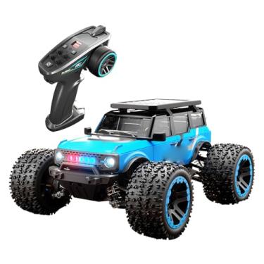 Imagem de Mingzhe Carro de Controle Remoto de Alta Velocidade 4WD RC Crawler Em Escala 1:20 Com Luzes LED para Adultos