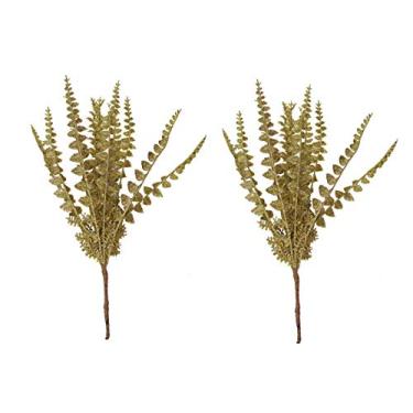 Imagem de Admired By Nature Palhetas de Natal para decoração de casa (ouro_4)