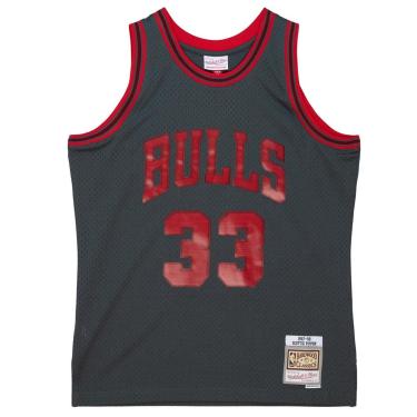 Imagem de Regata Mitchell & Ness NBA Space Knit Swingman Chicago Bulls 1997-98 Scottie Pippen Mas...