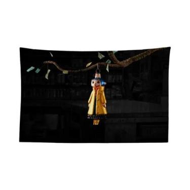 Imagem de Tapeçaria De Parede Estética Do Filme Coraline Para Decoração De Quart