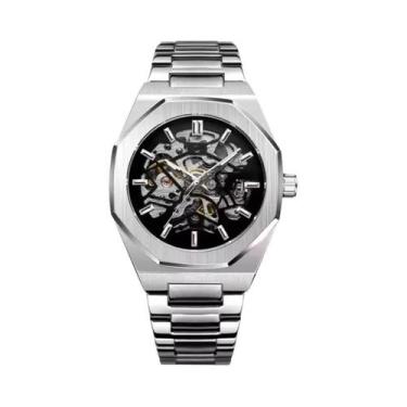 Imagem de Relógio Automático Mecânico Masculino FORSINING 344D, Luxuoso E Fashio