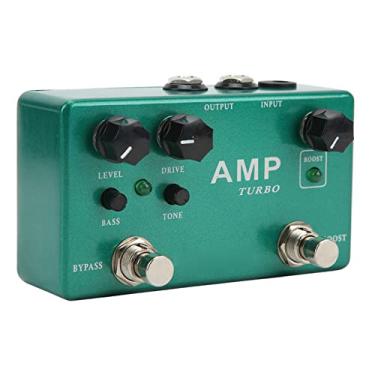 Imagem de RiToEasysports Pedal de Efeitos de Guitarra, Pedais de Efeito de Overdrive de Metal Multifuncional Com True Bypass para Guitarra Elétrica