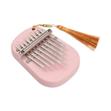 Imagem de Piano de Polegar 8 Teclas Instrumento Musical Portátil com Martelo Afinação para Iniciantes Adultos Interessante Festas e Viagens