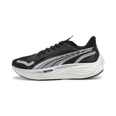 Imagem de PUMA Velocity Nitro 3 Tênis feminino, Puma Preto/PUMA Silver/PUMA White, 36