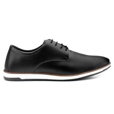 Imagem de Sapato Masculino Oxford Derby Social Casual Confortável Resistente Elegante-Masculino