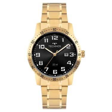 Imagem de Relógio Technos Masculino Ref: 2115uat/1p Performance Dourado