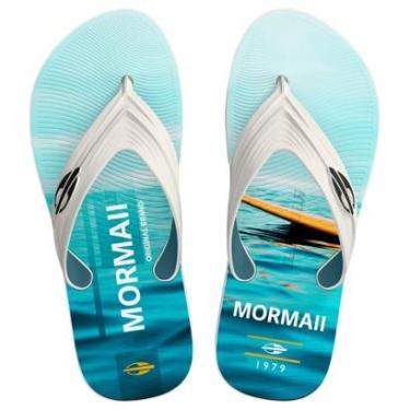 Imagem de Chinelo Mormaii 10591 Graphics Tropical Dedo Pvc Macio Leve-Masculino