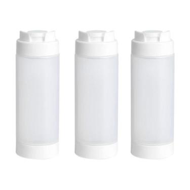 Imagem de Kit 3 Bisnagas Fifo 710ml Restaurante Buffet Gourmet Mix