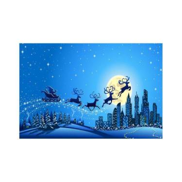 Imagem de Painel de Tecido Sublimado Natal Céu Estrelado - Fabrika de Festa, 250