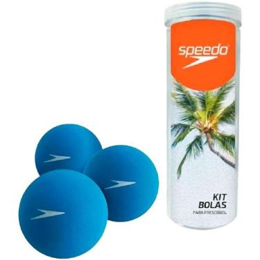Imagem de Kit Bola Frescobol Speedo COR:AZULTAMANHO:UN, Azul, UN