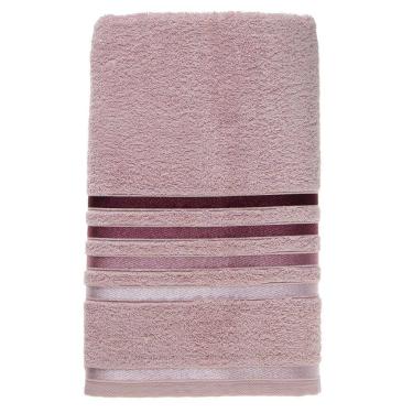 Imagem de Toalha de Banho Karsten Rose Fio Penteado Lumina 48 x 80cm
