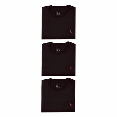 Imagem de Kit 3 Camisetas Brasa Pica Pau Bordado Reserva-Masculino