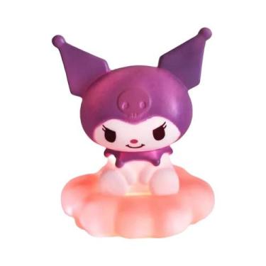 Imagem de Luz Noturna Estilo Japonês Sanrio, Luminária De Mesa Pequena Em Esmalt