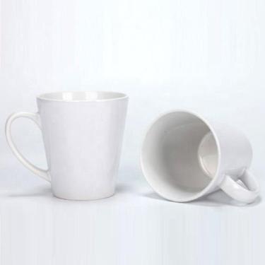 Imagem de Jogo 2 Caneca Xicara em Melamina 350ml Branco - Fx