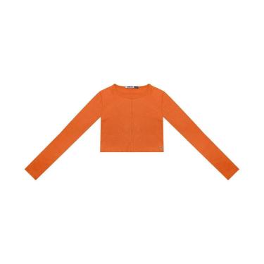 Imagem de Blusa Cropped Juvenil Manga Longa Minty-Feminino