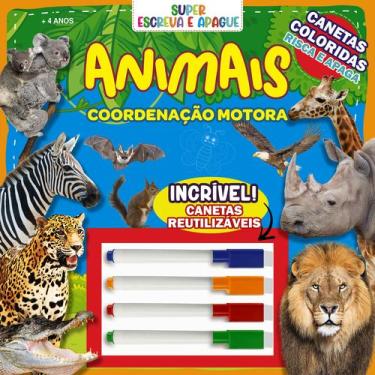 Imagem de Livro - Super Escreva e Apague - Animais