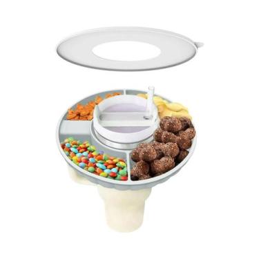 Imagem de Tigela De Silicone Para Lanches De 30oz Compatível Com Copo Stanley Qu