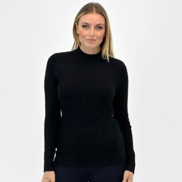 Imagem de Blusa Facinelli Tricot Gola Alta Feminina-Feminino