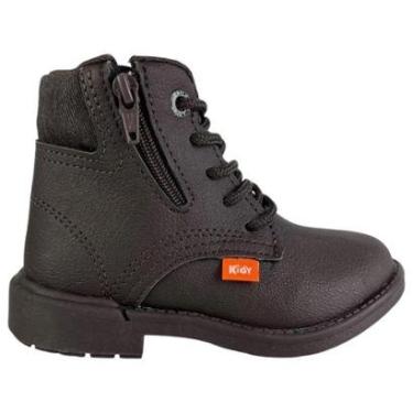 Imagem de Bota Coturno Infantil Masculina Kidy Max Zíper Cor:;Tamanho:26-Masculino